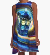 Vestido acampanado Vórtice de tiempo