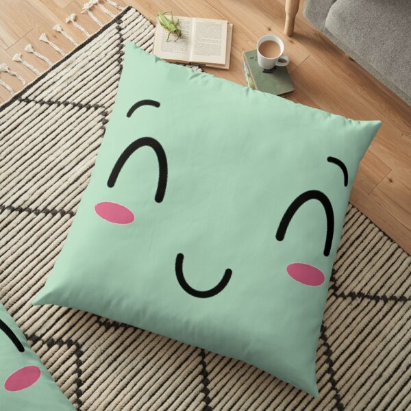 Roblox Face Pillows Cushions Redbubble - roblox chill face pillow