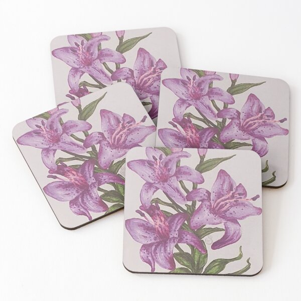 Item preview, Purple Lilies designed and sold by SSR-art.