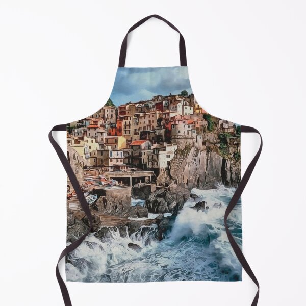 Item preview, Manarola Cliff Houses, Italy designed and sold by TanyDi.