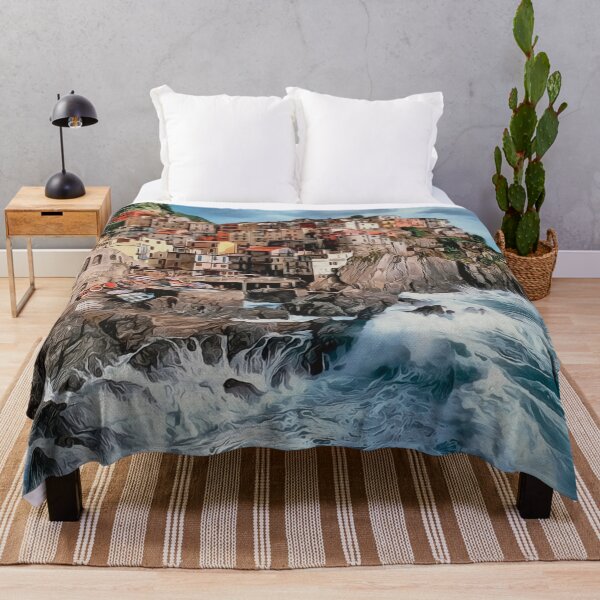 Item preview, Manarola Cliff Houses, Italy designed and sold by TanyDi.