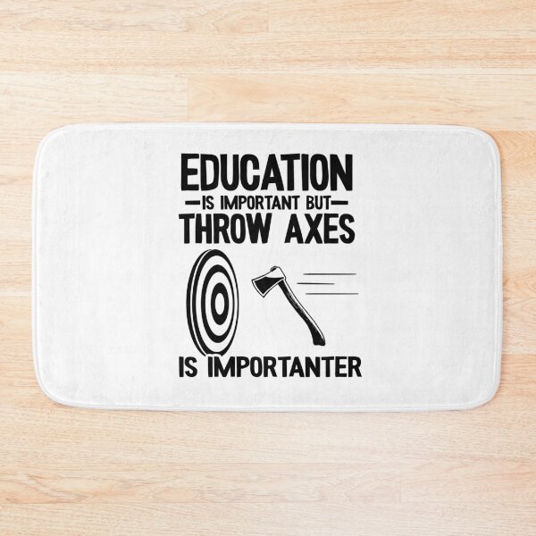 Item preview, Funny Education & Axe Throwing Quote Hobby Gift designed and sold by Stronzi.