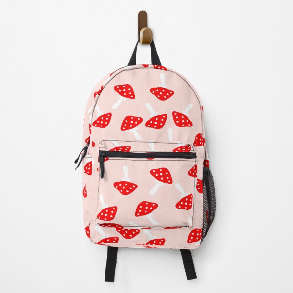 Item preview, Cute Toadstool Mushrooms on pink Background designed and sold by kapotka.