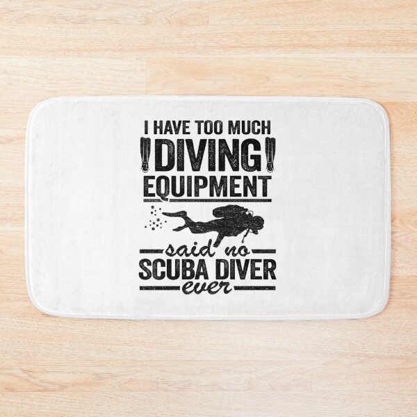 Item preview, Funny Diver Equipment Scuba Diving Quote Divers designed and sold by Stronzi.