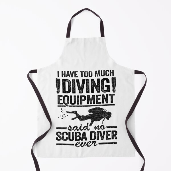 Item preview, Funny Diver Equipment Scuba Diving Quote Divers designed and sold by Stronzi.