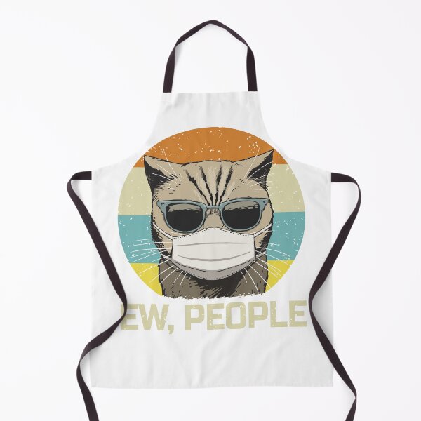 Artikelvorschau, Vitnage Retro Katze im Gesicht Maske Sonnenbrille Quarantäne Ew Menschen entworfen und verkauft von Maka4.