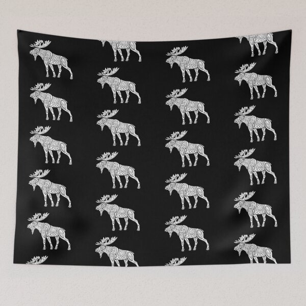 Item preview, Native Inspired Moose designed and sold by DahlisCrafter.