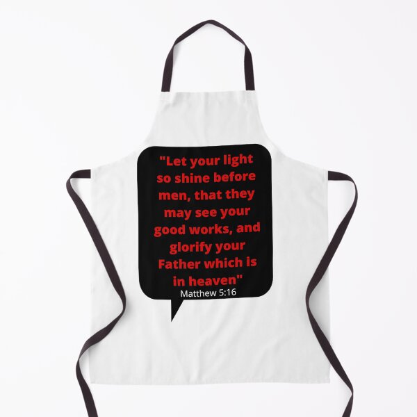 Item preview, Red Letter Quotes Matthew 5:16 designed and sold by jutaylor.
