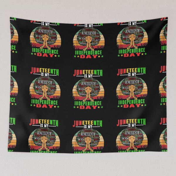 Item preview, Juneteenth Is My Independence Day Black Women 4th Of July designed and sold by georgebuckart.