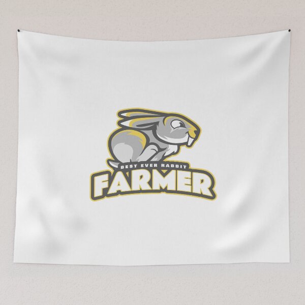 Item preview, The Best Rabbit Farmer - Farming Design designed and sold by mum-of-two.