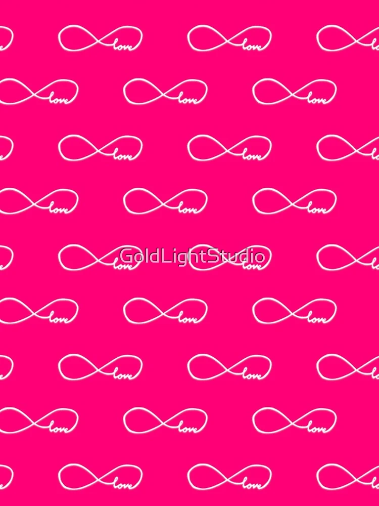 Thumbnail 5 of 5, iPhone Case, Infinity Love Pattern designed and sold by GoldLightStudio.
