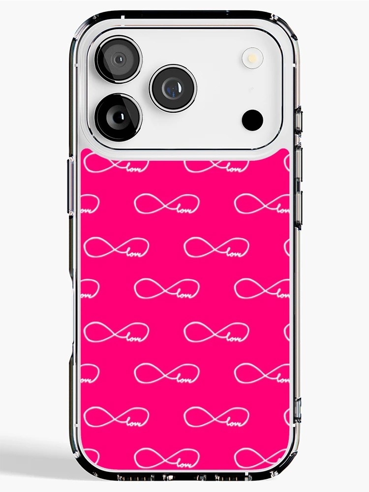 Thumbnail 1 of 5, iPhone Case, Infinity Love Pattern designed and sold by GoldLightStudio.