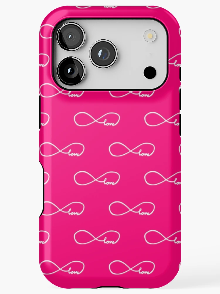 Thumbnail 1 of 4, iPhone Case, Infinity Love Pattern designed and sold by GoldLightStudio.