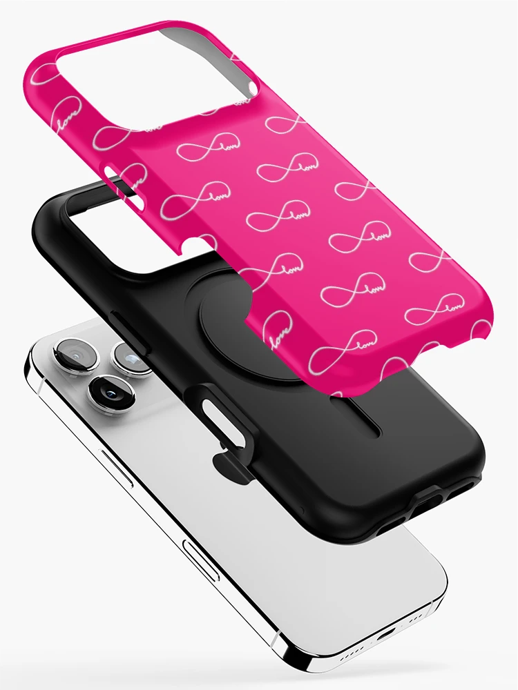 Thumbnail 2 of 4, iPhone Case, Infinity Love Pattern designed and sold by GoldLightStudio.
