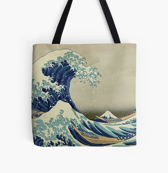 hokusai tote bolsa