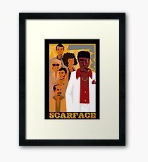 SCARFACE Framed Print