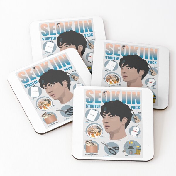 Artikelvorschau, Seokjin Starter Pack entworfen und verkauft von BugShook.