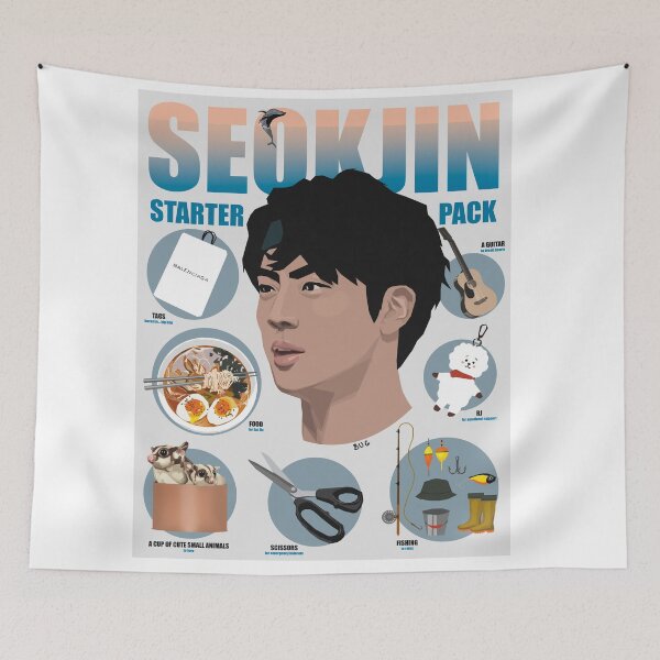 Item preview, Seokjin Starter Pack designed and sold by BugShook.