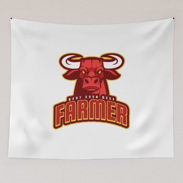 Item preview, The Best Beef Farmer - Farming Design designed and sold by mum-of-two.