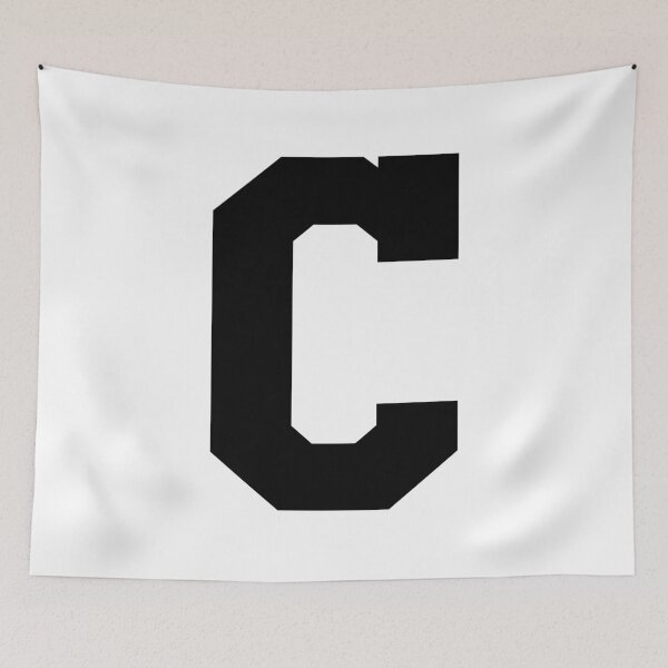 Item preview, Alphabet, Black C, Sports letter C designed and sold by TheCultStuff.