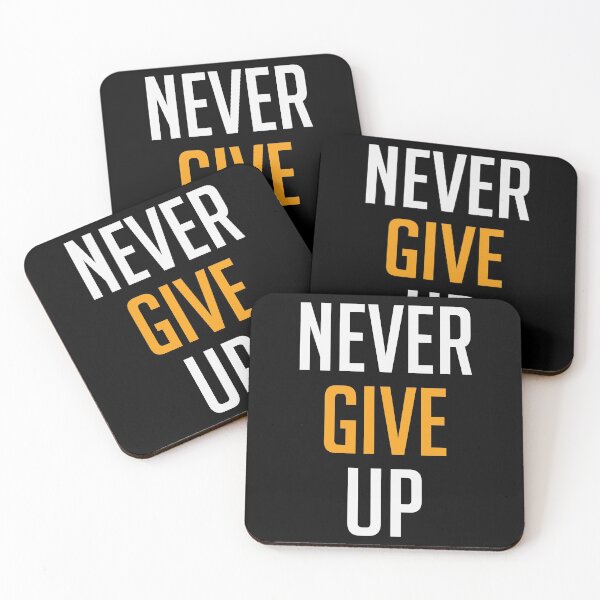 Item preview, Never give up designed and sold by ElouanArt.