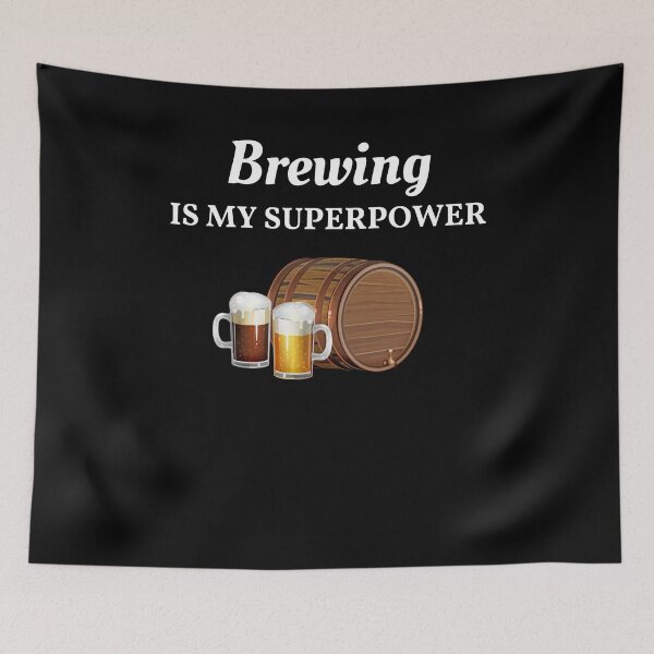 Item preview, Brewing Is My Superpower - Beer Brewing designed and sold by BellaVille.