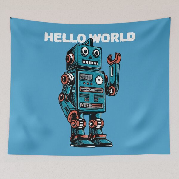 Item preview, Hello World Robot designed and sold by magna-aranea.