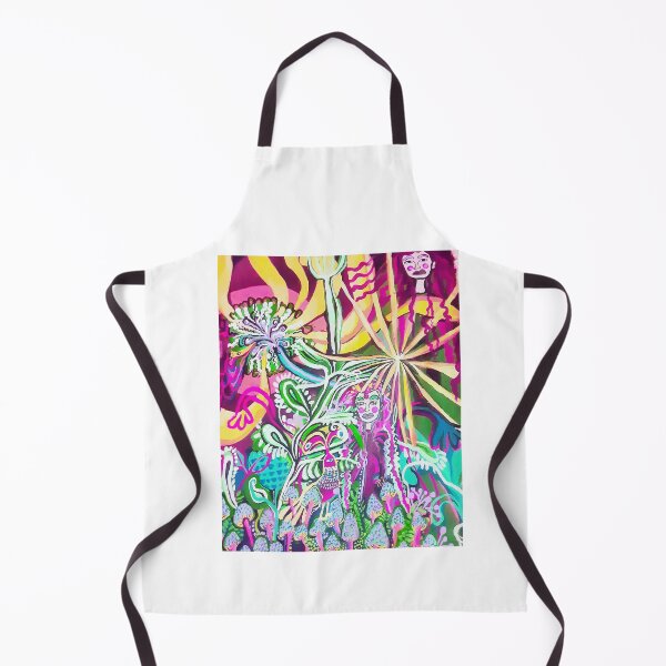 Item preview, Roaming through a field of mushrooms with their magic chicken. designed and sold by Chellebooshaa.