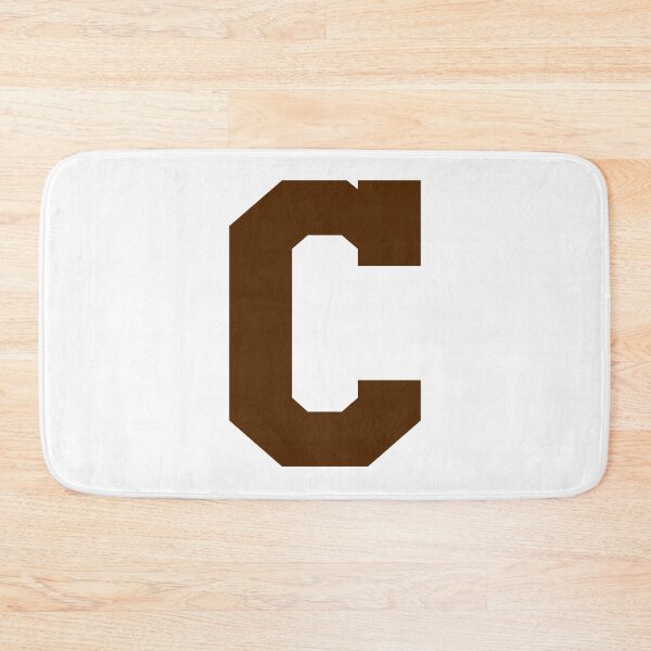 Item preview, Alphabet, Brown C, Sports letter C designed and sold by TheCultStuff.