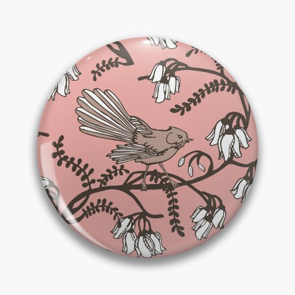 Item preview, Fantail on Pink designed and sold by Sandee ..
