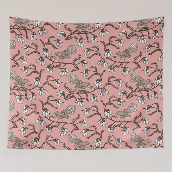Item preview, Fantail on Pink designed and sold by Sandee ..