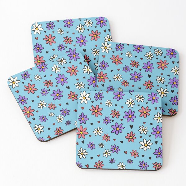 Item preview, Daisy flower pattern  designed and sold by Iliveinazoo.