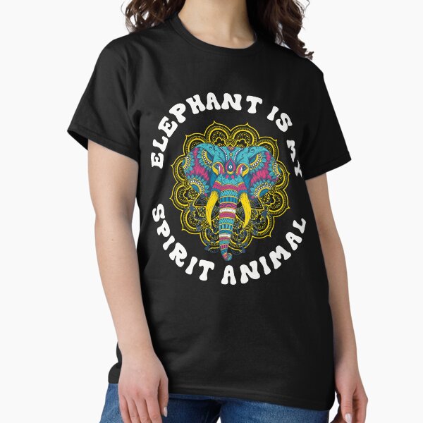 Item preview, Elephant Spirit Animal Funny Elephant Gift designed and sold by CatRobot.