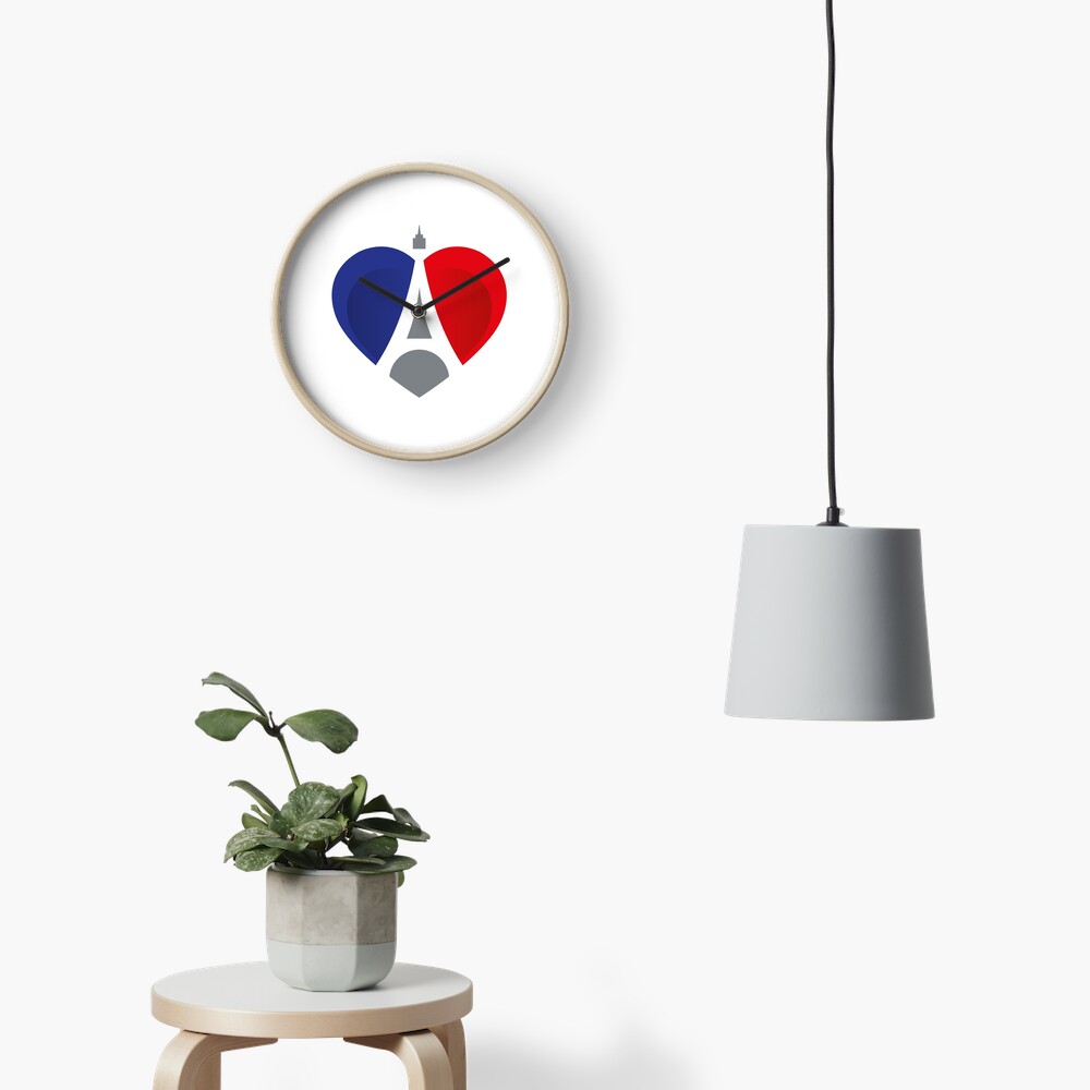 French Heart Uhr