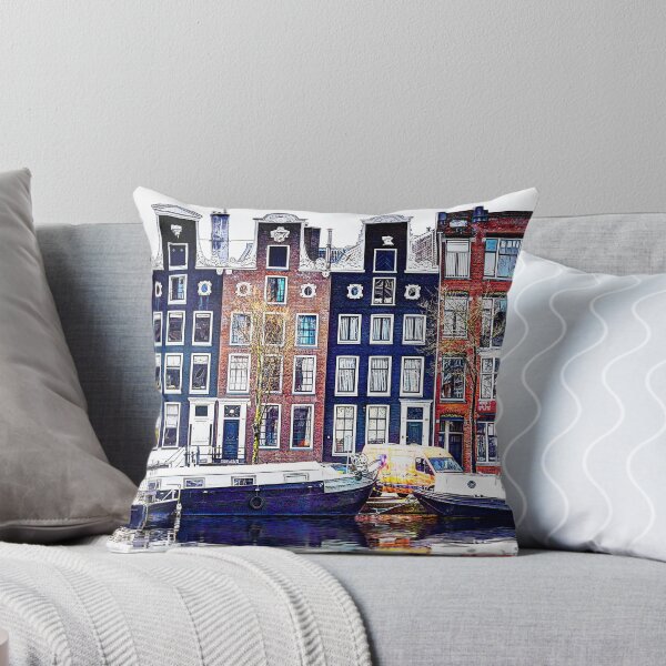 Item preview, Canal Houses Amstel Amsterdam Netherlands designed and sold by hendrikjan1958.