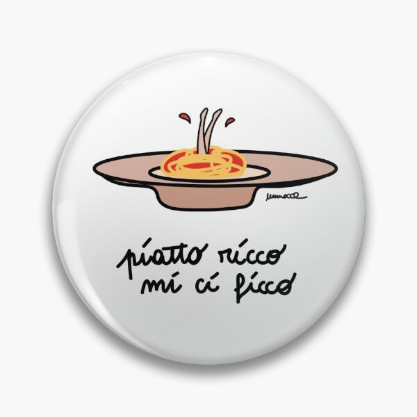 Item preview, Piatto ricco mi ci ficco designed and sold by Mimmocce.