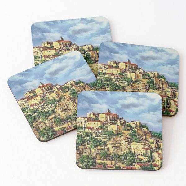 Item preview, Gordes Hilltop Village, Provence France  designed and sold by TanyDi.