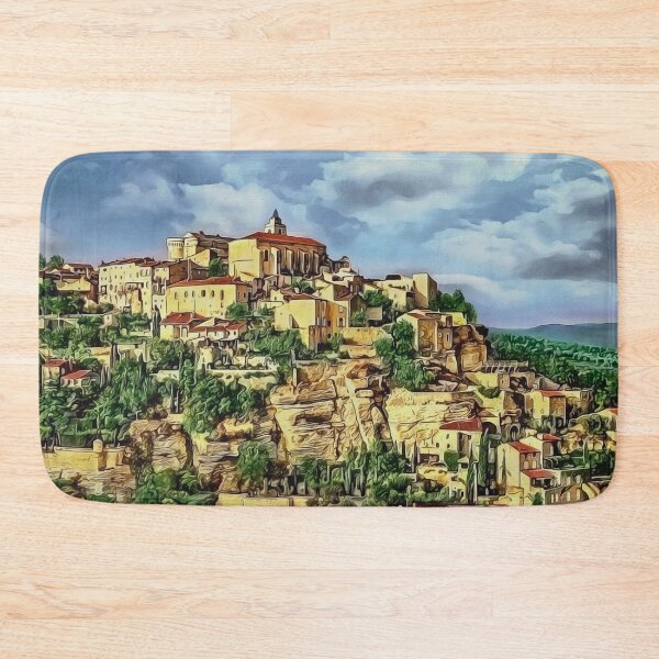 Item preview, Gordes Hilltop Village, Provence France  designed and sold by TanyDi.