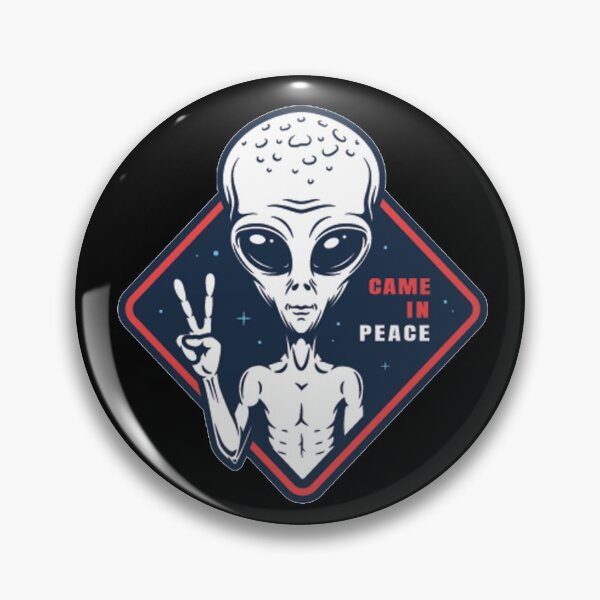 Item preview, Came in Peace Alien designed and sold by UllUDesign.