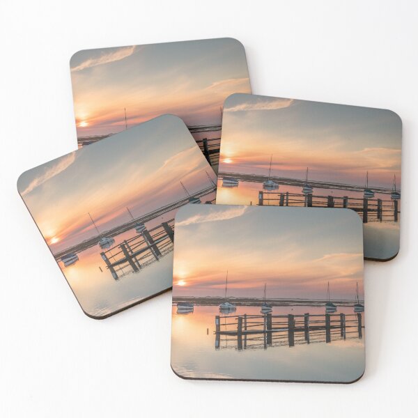 Item preview, High Tide Sunset at Blakeney North Norfolk designed and sold by dp-images.
