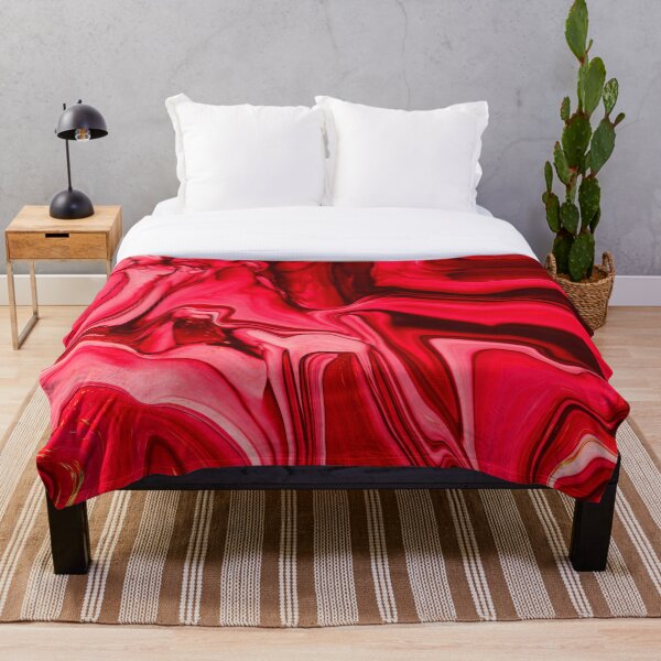 Item preview, Abstract Red Alcohol Ink Art designed and sold by sasgdesigns.