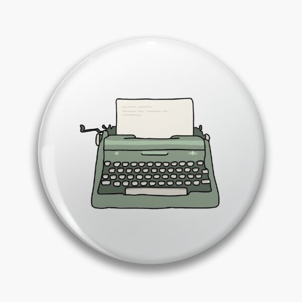 Item preview, Sage Green Typewriter  designed and sold by Lavender-Cloud.