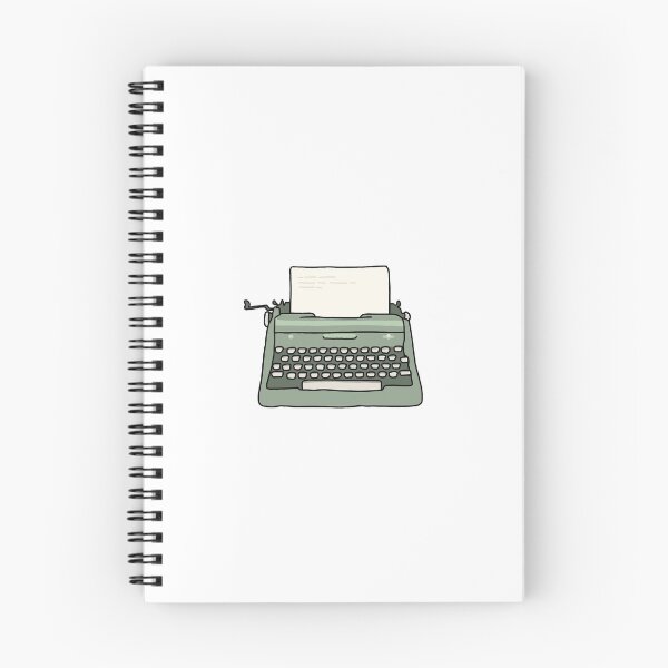 Item preview, Sage Green Typewriter designed and sold by Lavender-Cloud.