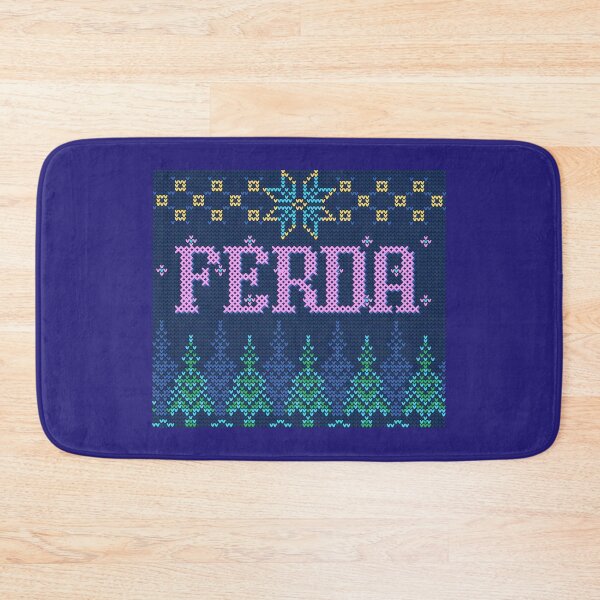 Item preview, Letterkeny Ferda Ugly Christmas sweater in Blue designed and sold by PincGeneral.