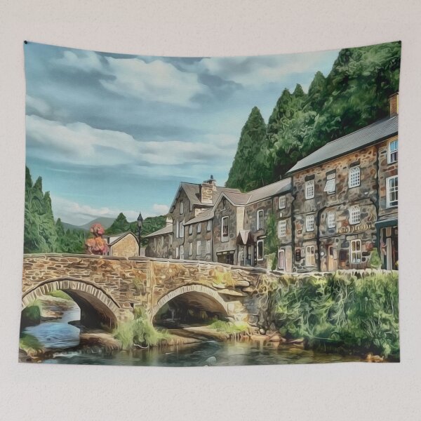 Item preview, Beddgelert old stone bridge, Wales UK designed and sold by TanyDi.