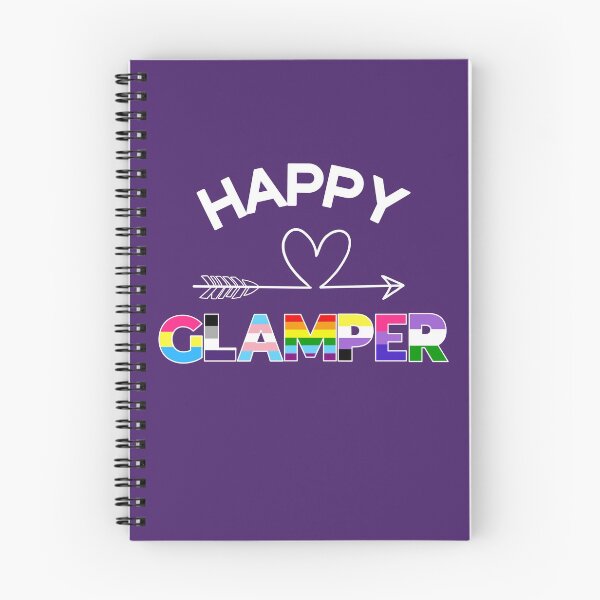 Item preview, happy glamper Pride Flag Colours designed and sold by champagnemoment.