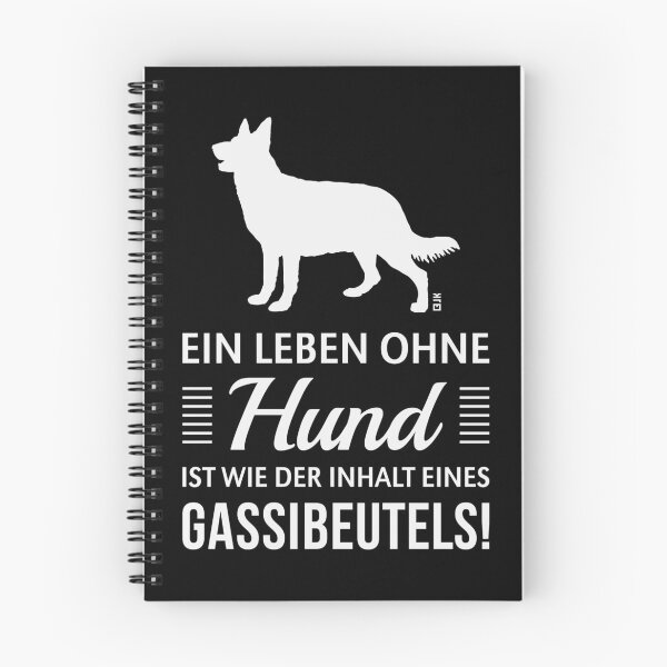 Item preview, Life without a dog is like the contents of a gas bag! (White) designed and sold by MrFaulbaum.