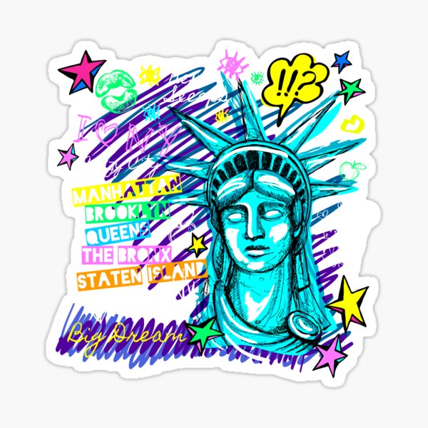 Liberty New York Sticker