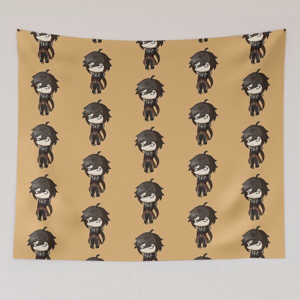Item preview, Chibi Zhongli - Genshin Impact designed and sold by MangaXai.