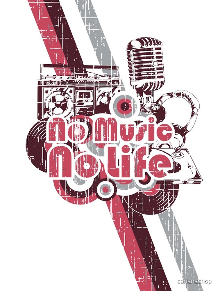 No Music no Life von carianashop